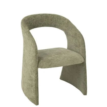 J-Line stoel Anise - textiel - muntgroen