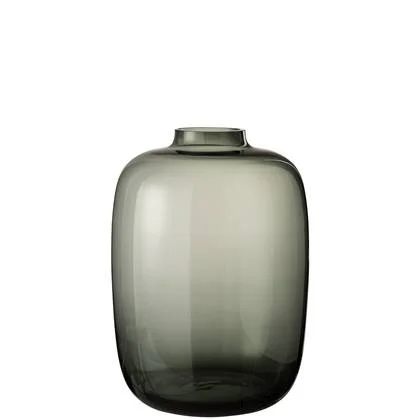 J-Line Vaas Cleo Grijs Glas L