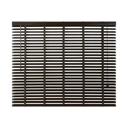Jaloezie Hout Bruin - Hout - 160x130x5cm (BxHxD)