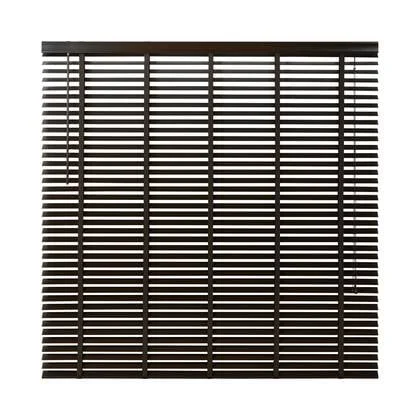 Jaloezie Hout Bruin - Hout - 160x180x5cm (BxHxD)