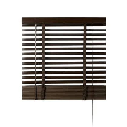 Jaloezie Hout Bruin - Hout - 80x210x5cm (BxHxD)