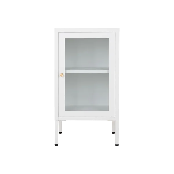 James cabinet metalen opbergkast wit - 38 x 70 cm