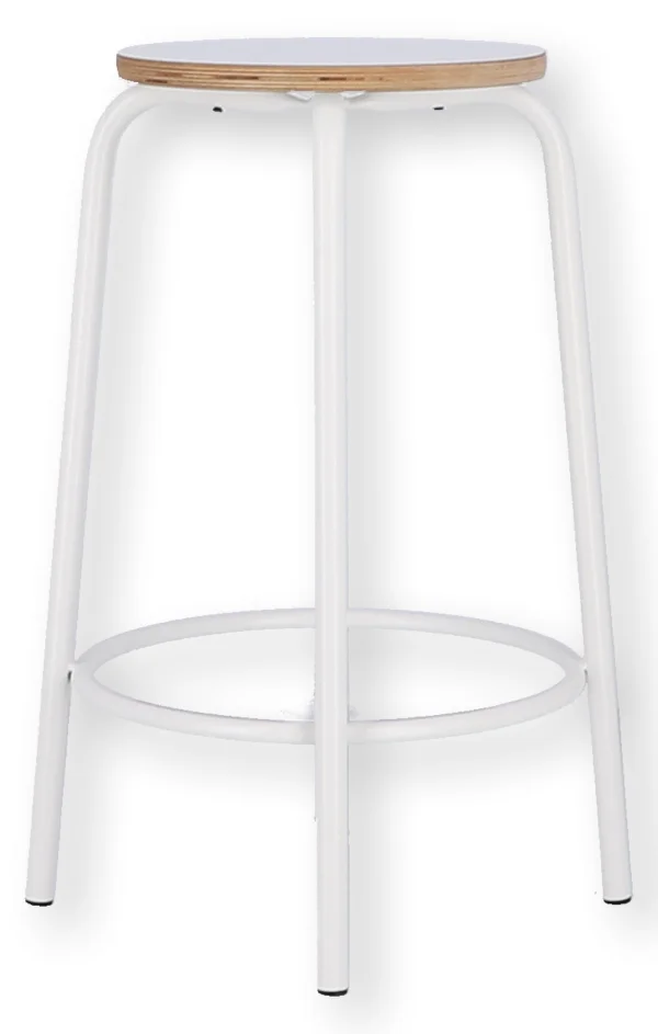 Jan Kurtz Barkruk PARIS - 65 cm - wit