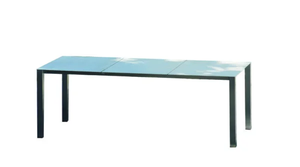 Jan Kurtz Lux Excell tafel - taupe - Keramiek - 200 x 90 cm