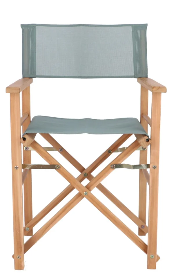 Jan Kurtz Maxx regisseursstoel - Teak - salie - teak