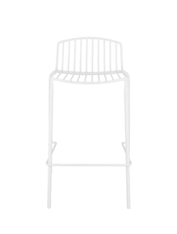 Jan Kurtz Mori barkruk - wit - Zithoogte 65 cm