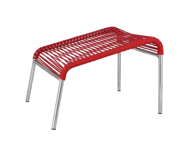 Jan Kurtz Mya Spaghetti voetenbank - rood