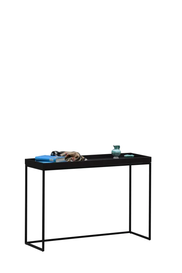 Jan Kurtz Pizzo Console tafel - eiken natuur - roestvrij staal