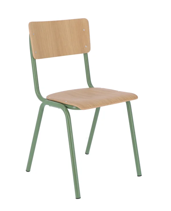 Jan Kurtz Zero stoel - salie - eiken