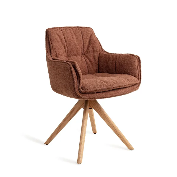 Jesper Home Eetkamerstoel Akune Draaibaar, Revolve Oak Natural - Acajou