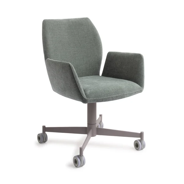 Jesper Home Eetkamerstoel Misaki Caster Grey - Breezy Blue