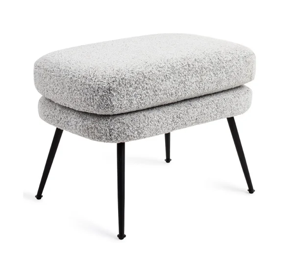 Jesper Home Hocker Rebun Bouclé - Misty