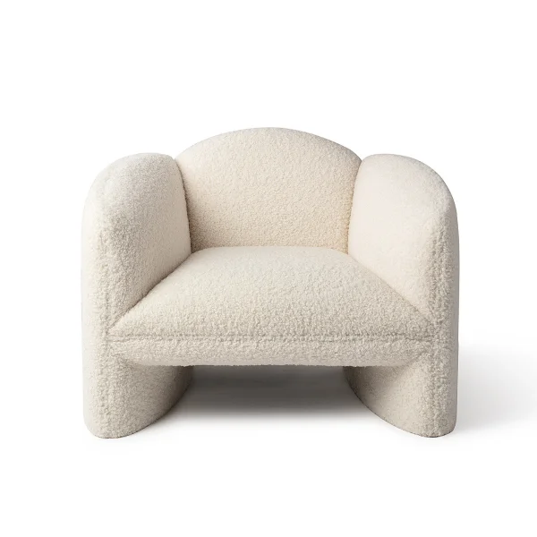 Jesper Home Nachii Lounge Chair - Plush Wheat