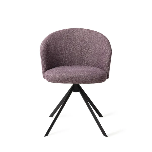 Jesper Home Niimi Perfect Plum Eetkamerstoel - turn black