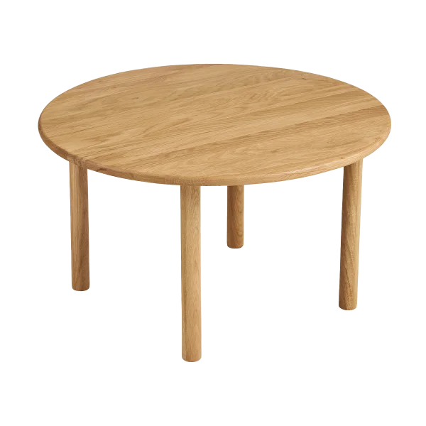 Joëlle ronde eikenhouten salontafel  naturel -  Ø 70 x 40 cm