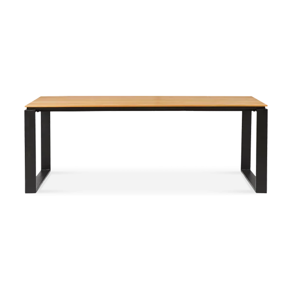 Joep tuintafel polywood naturel- 210 x 100 cm