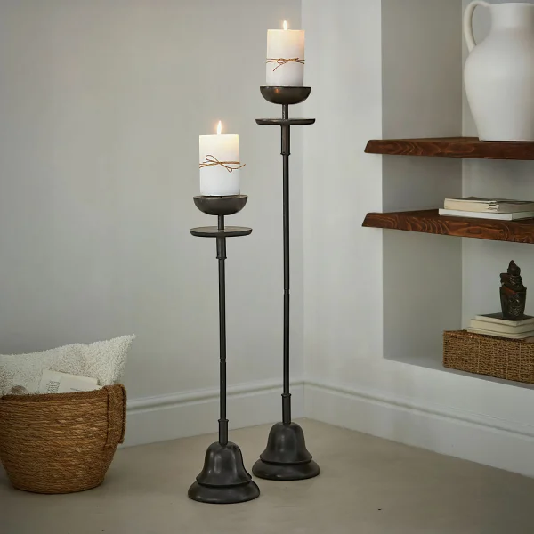 Kaarsenhouder set van 2 Brantino