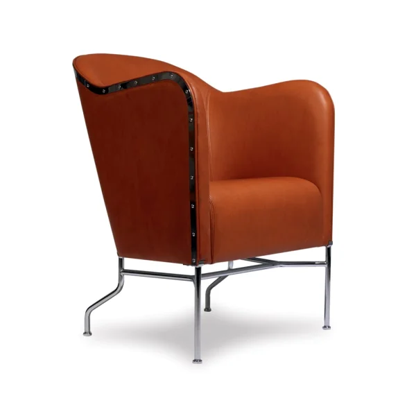 Källemo Star fauteuil Wild nature 8695 roest-chromestandaard