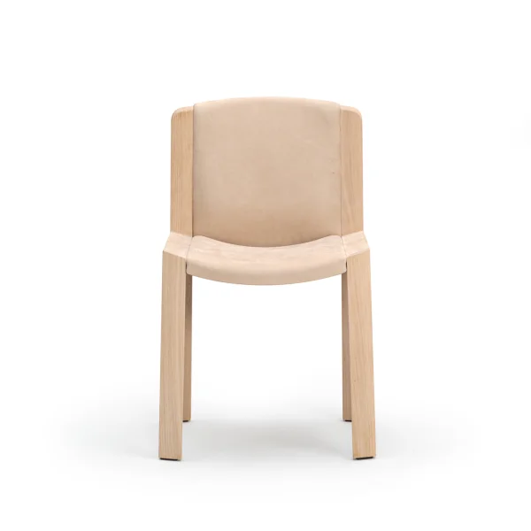 Karakter Chair 300 Eetkamerstoel - gezeept eiken/nubuck gebroken wit