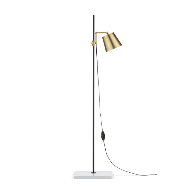 Karakter Lab Light Vloerlamp - brass