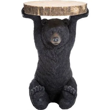 Kare Bijzettafel Animal Bear Ø40cm