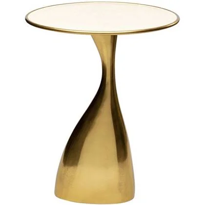 Kare Bijzettafel Spacey Gold Ø36cm