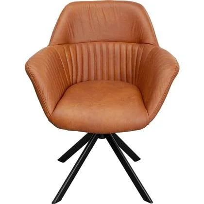 Kare Design Calvin draaistoel armleuningen