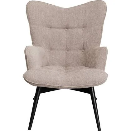 Kare Design fauteuil Vicky - taupe