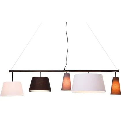 Kare Design Verstelbare Hanglamp Parecchi 5-Lichts B165 Cm -