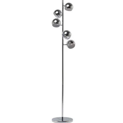 Kare Design Vloerlamp Calotta 5 Lichts - H200 Cm - Chroom