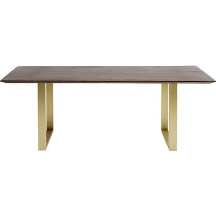 Kare Eettafel Symphony Donker Messing 160x80cm