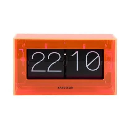 Karlsson - Table clock Boxed Flip