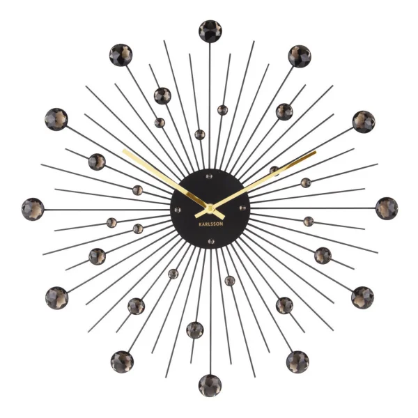 Karlsson Wandklok Sunburst ø50cm - Rond