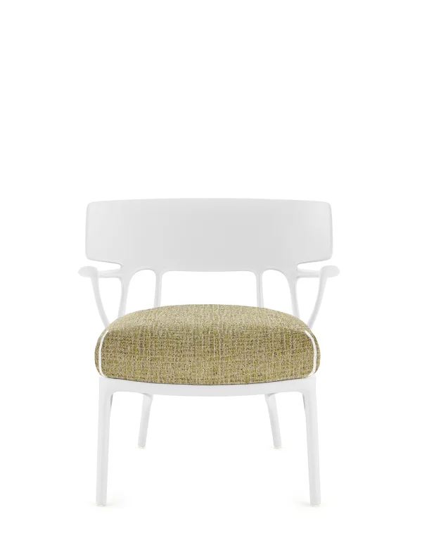 Kartell A.I. Loungestoel - 1Y White/WhiteYellow