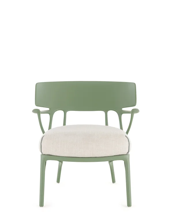 Kartell A.I. Loungestoel - 2I Green/White