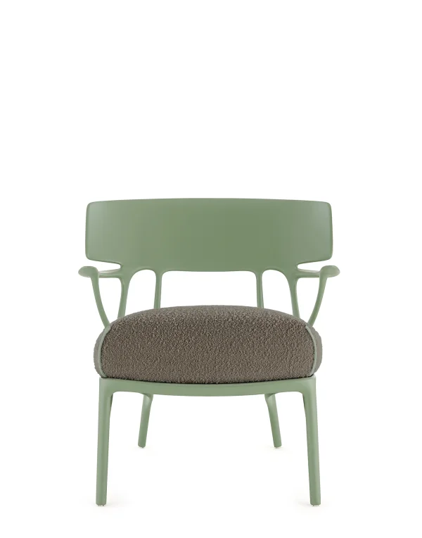 Kartell A.I. Loungestoel - 2R Green/Grey