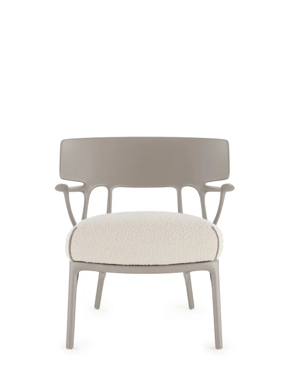 Kartell A.I. Loungestoel - 3B Gray/White