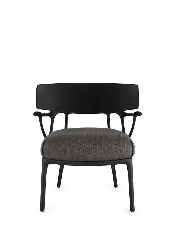 Kartell A.I. Loungestoel - 4A Black/Anthracite