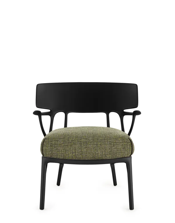 Kartell A.I. Loungestoel - 4V Black/Green