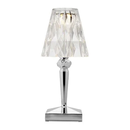 Kartell Battery Oplaadbare Tafellamp - Chrome