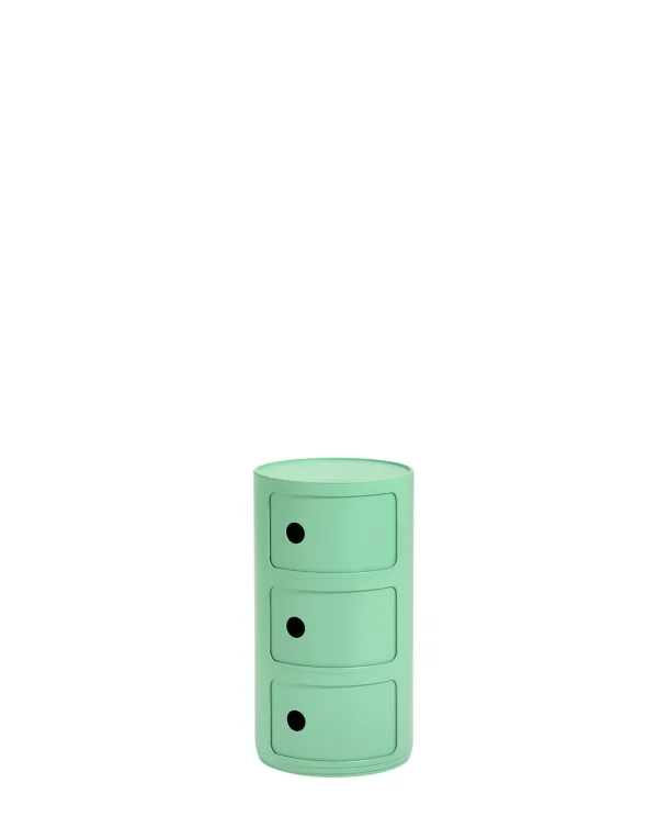 Kartell Componibili Bio Container - 3 Elementen - groen