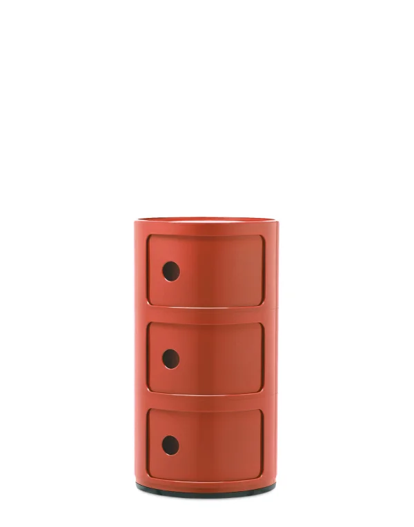 Kartell Componibili container - 3 elementen - amberkleurig