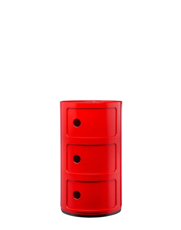 Kartell Componibili container - 3 elementen - rood