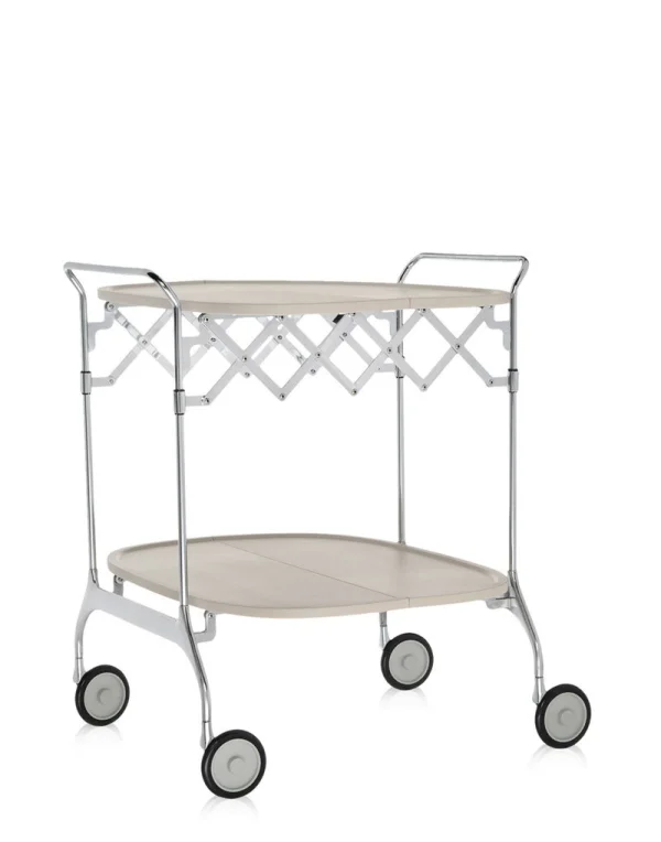 Kartell Gastone trolley - crème