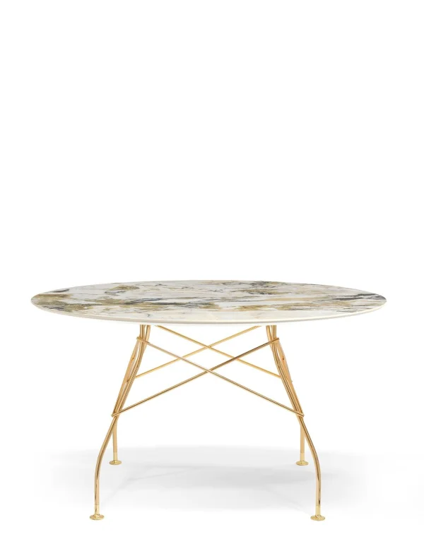 Kartell Glossy tafel - Symphony - goud - rond