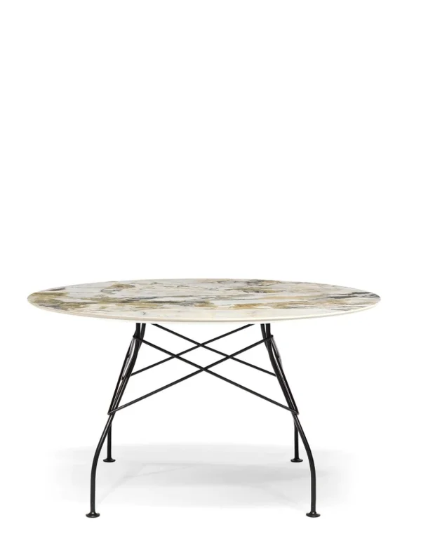 Kartell Glossy tafel - Symphony - zwart - rond