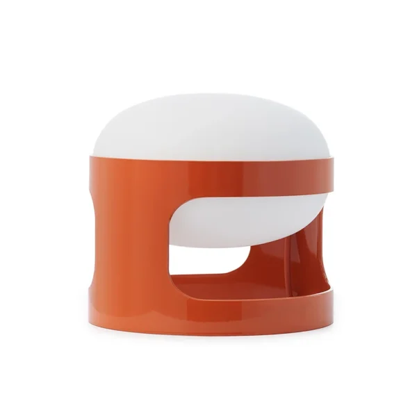 Kartell - KD28 LED tafellamp, oranje, hoogte 23 cm