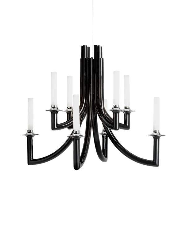 Kartell Khan Hanglamp - zwart glanzend