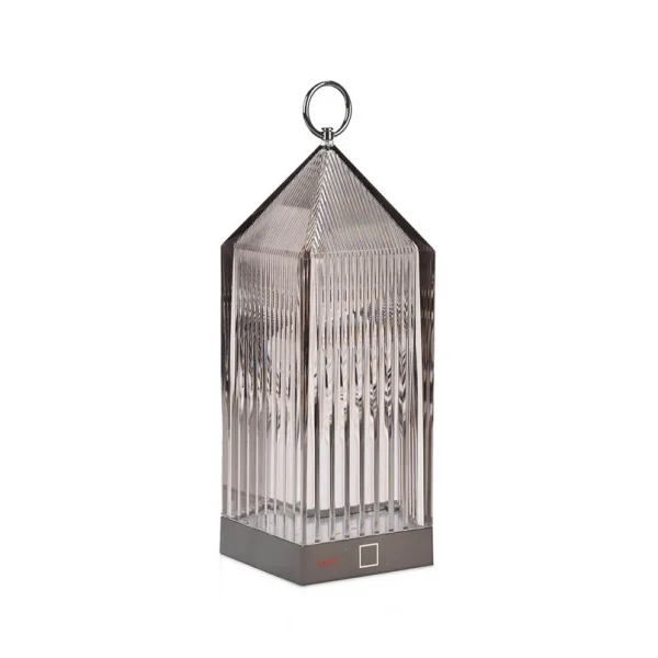 Kartell - Lantern Portable Taffellamp V2 Smoke