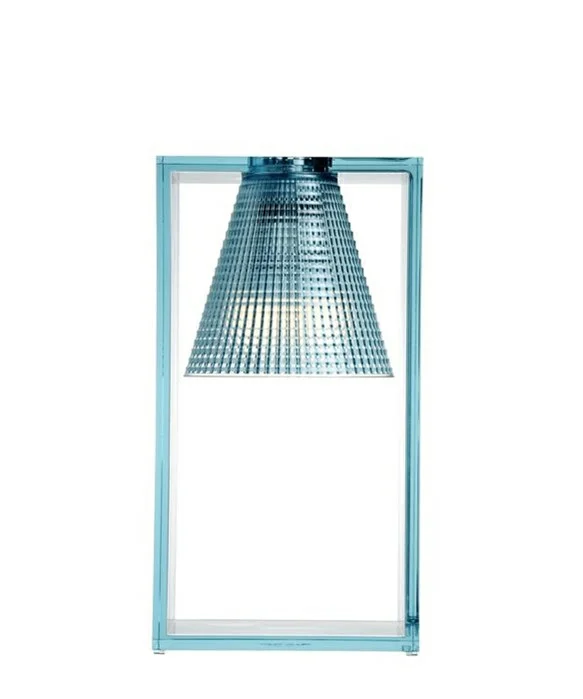 Kartell - Light Air Tafellamp Sculped Licht Blauw